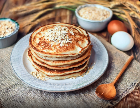 Pancakes Moelleux à l'Avoine