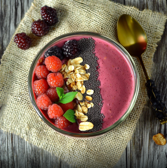 Smoothie Bowl Noisette & Fruits Rouges