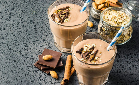 Lait d'avoine chocolat et cannelle