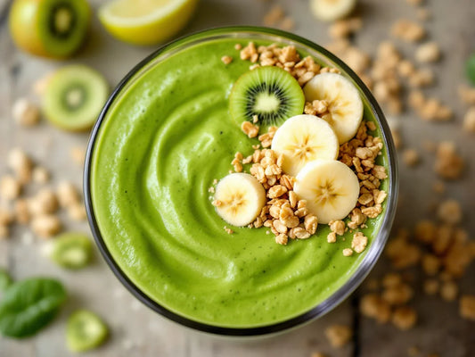 Smoothie Vert Détox au Lait d'Amande